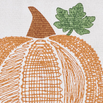 Annie Black Check Pumpkin 8" Trivet