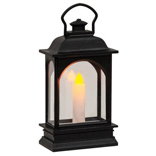 Mini Holiday Lantern Battery Operated 5" H