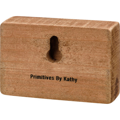 Happy Halloween Mini Wooden Block Sign