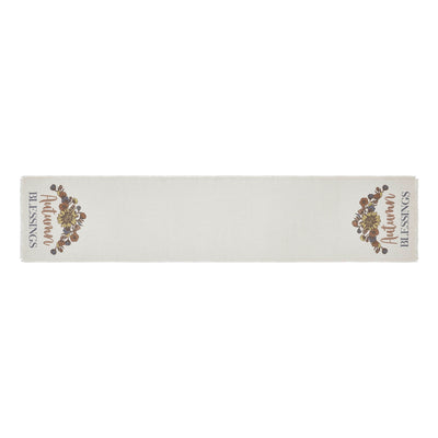 Bountifall Autumn Blessings 60" Table Runner