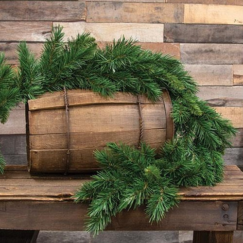 Sugar Pine 9 Ft Faux Evergreen Garland