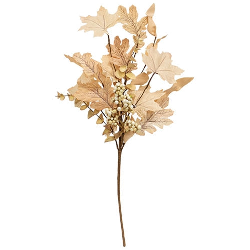 Natural Fall Leaves Berry Clusters & Eucalyptus 20