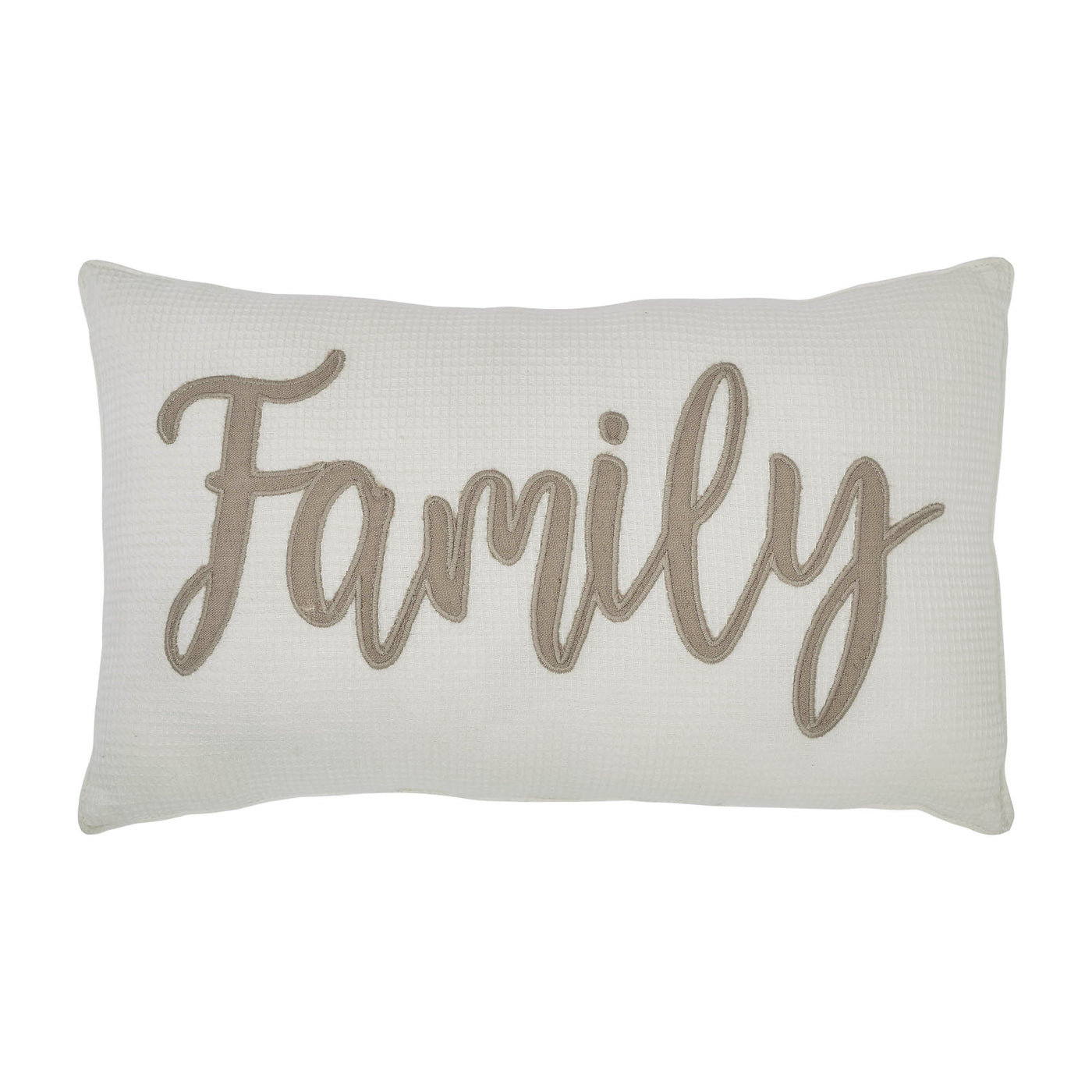 Family Script 9.5" x 14" Small Accent Pillow