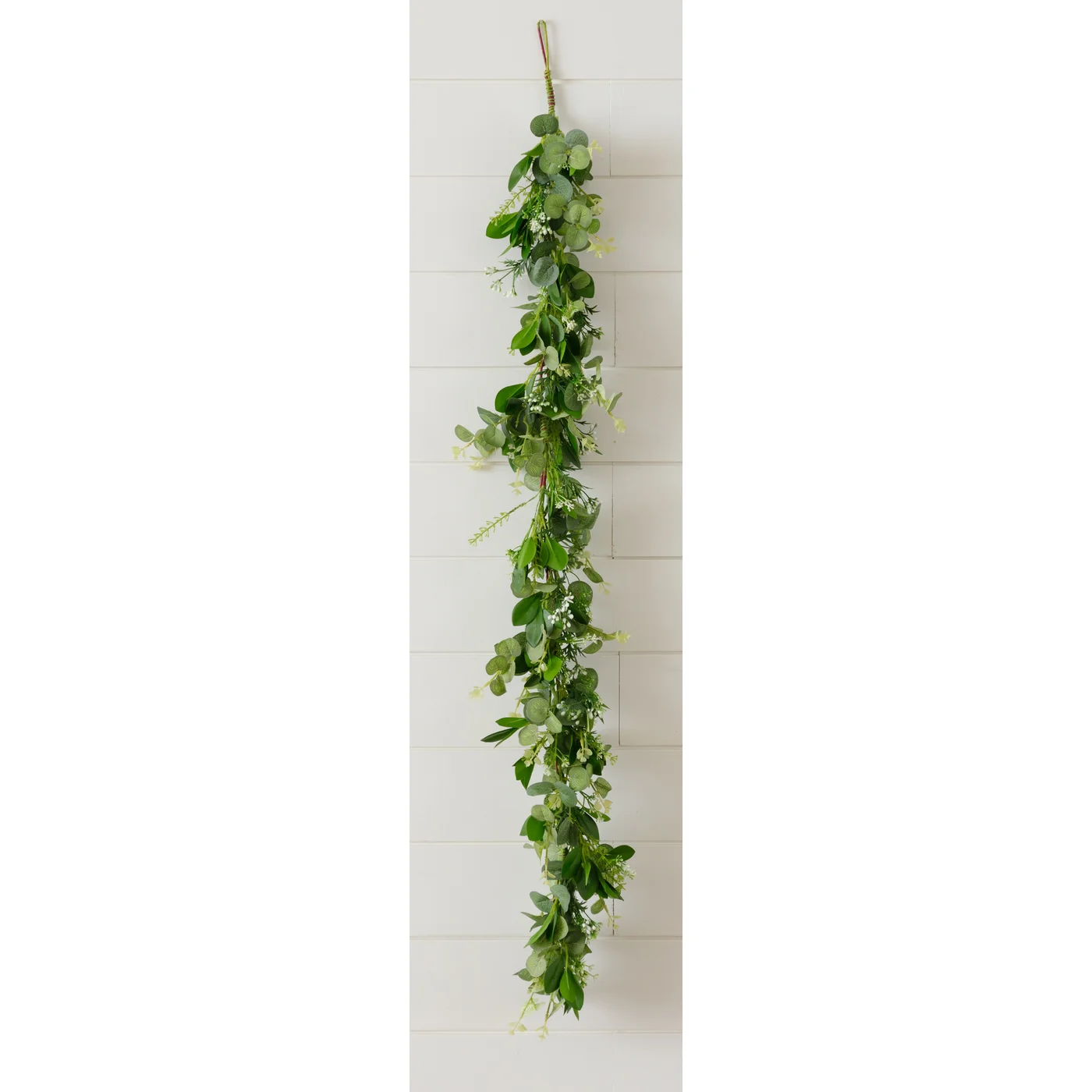 Seeded Eucalyptus and Mixed Greens 48" Faux Foliage Garland