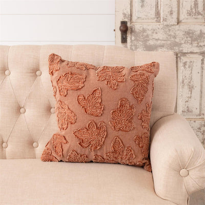 Stonewashed Fall Leaves 18" Accent Pillows