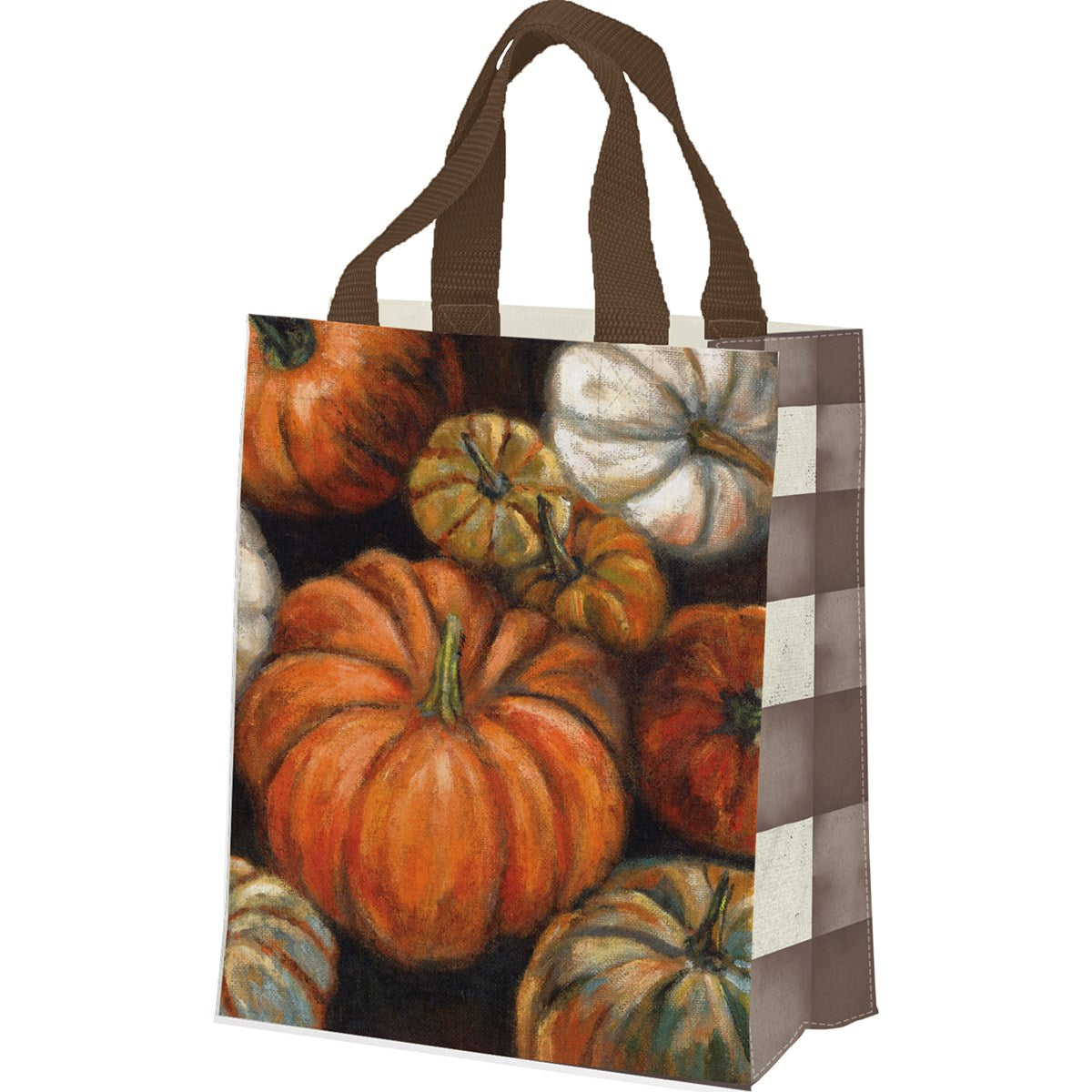 Fall Pumpkins Daily Market Tote Bag