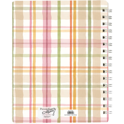 Flower Garden Spiral Notebook Journal