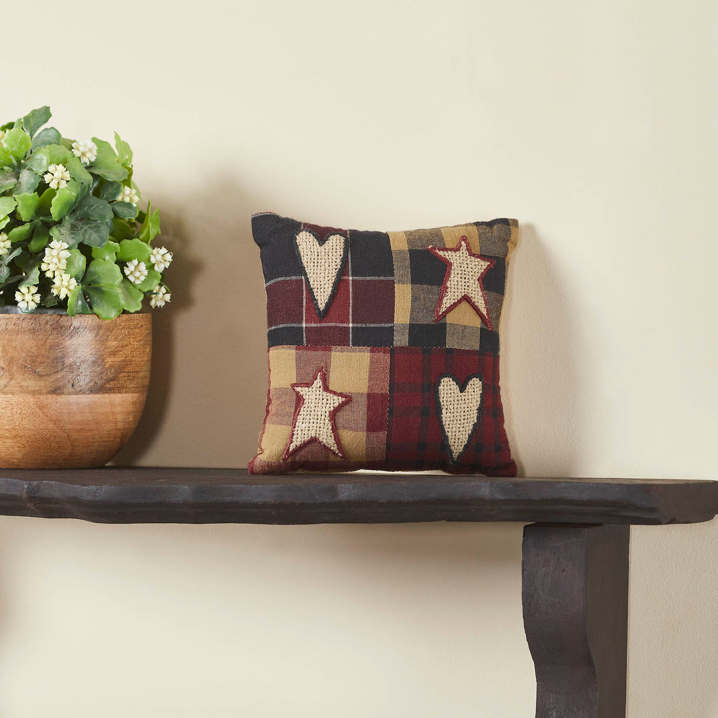 Connell Patchwork 6" Small Accent Pillow