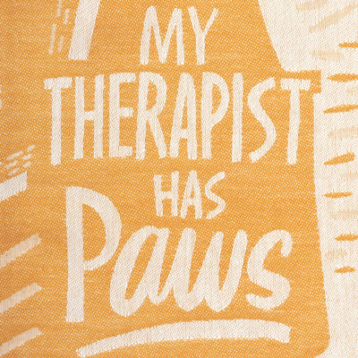 My Therapist Has Paws Cat Kitchen Towel