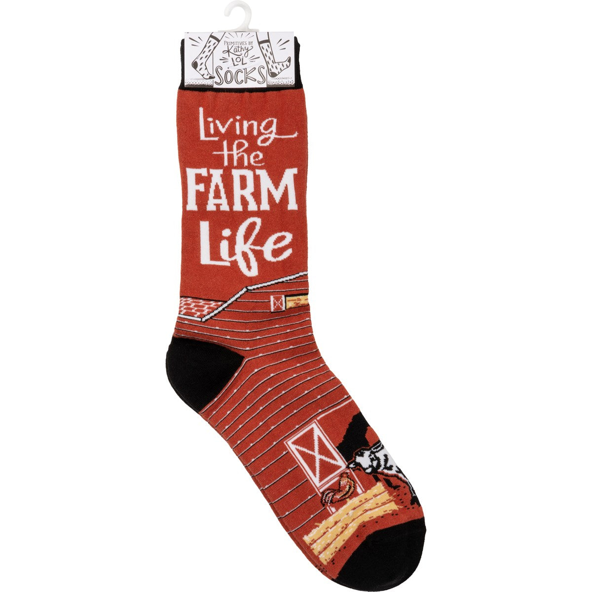 Living The Farm Life Novelty Socks