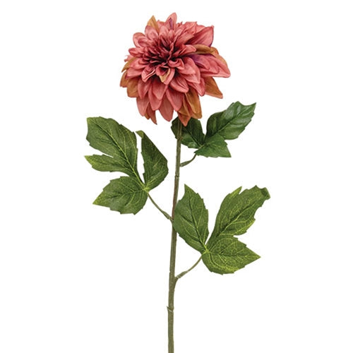 Mauve Dahlia 24" Faux Floral Stem