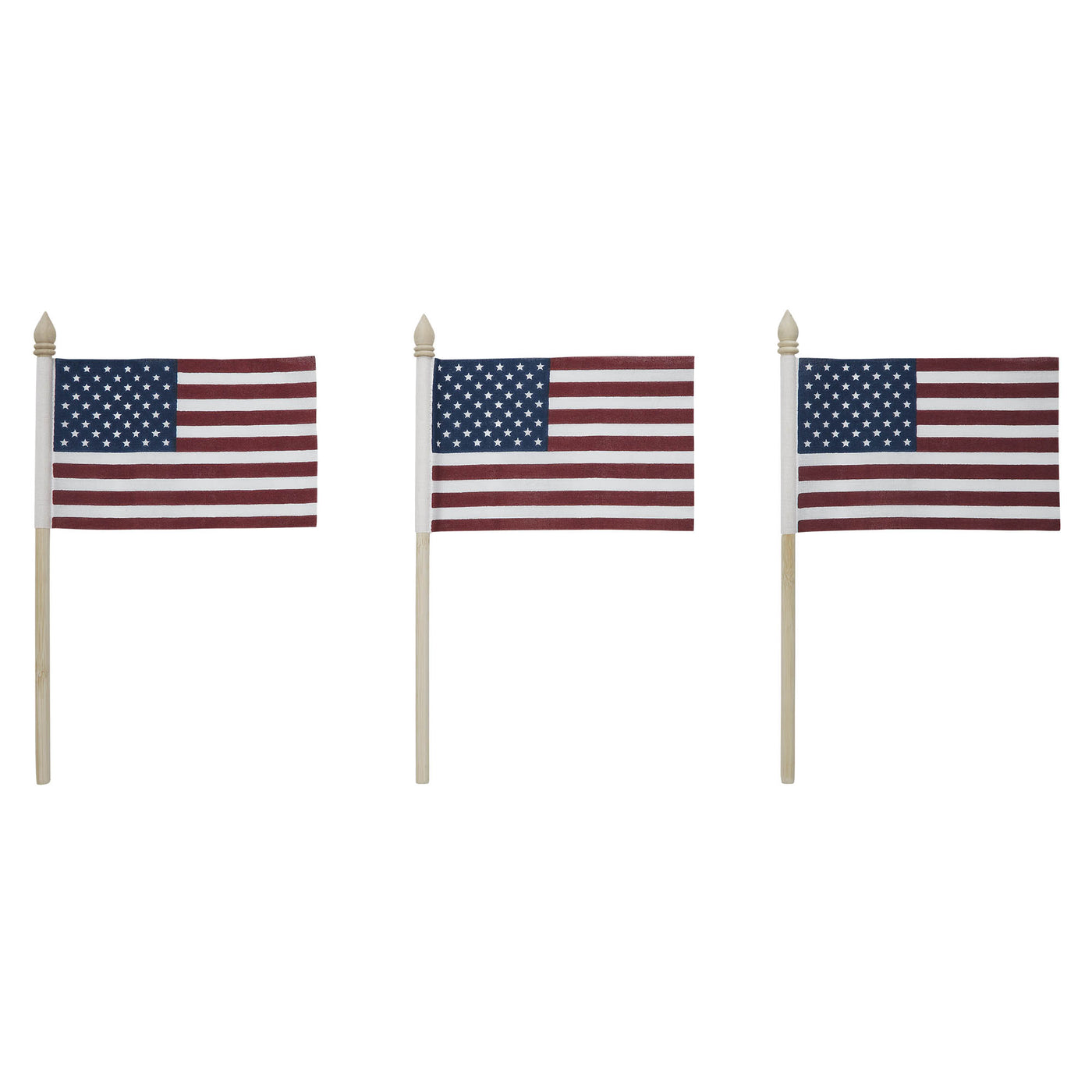 Set of 3 My Country American Flag Picks 10.5" x 6"