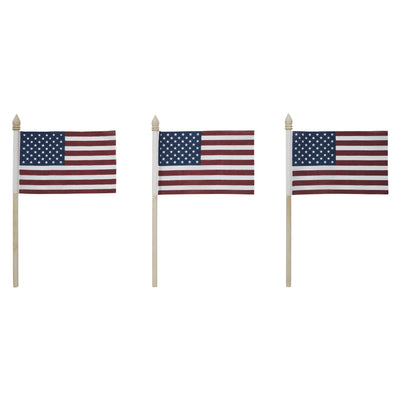 Set of 3 My Country American Flag Picks 10.5" x 6"