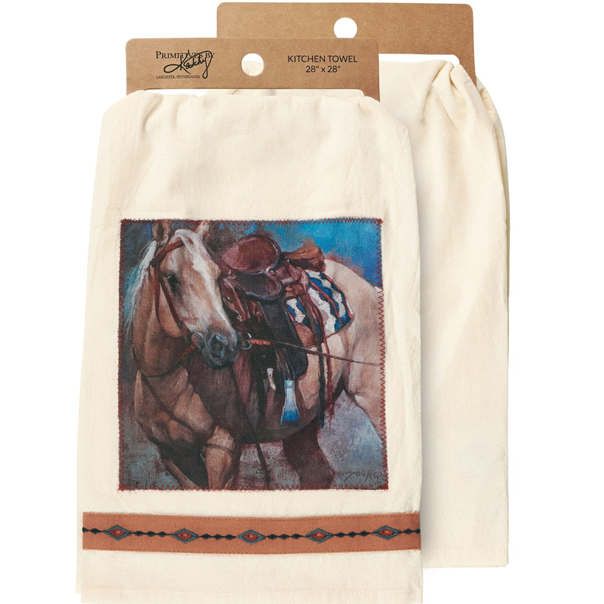 Palomino Horse Western Kitchen Towel