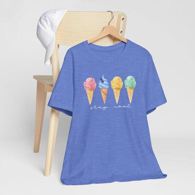 🔥 Ice Cream Stay Cool Cozy T-Shirt