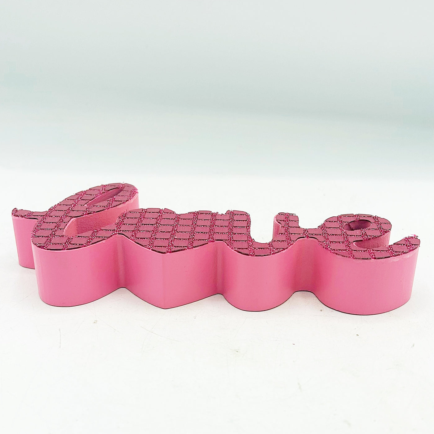 Pink Sparkle Love Script 7