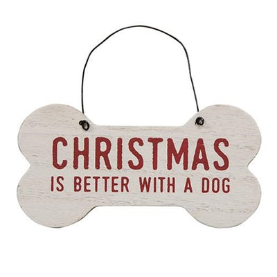 DAY 2 ✨ 25 Days of Ornaments ✨ Set of 3 Dog Christmas Wishes Bone Shaped Ornaments