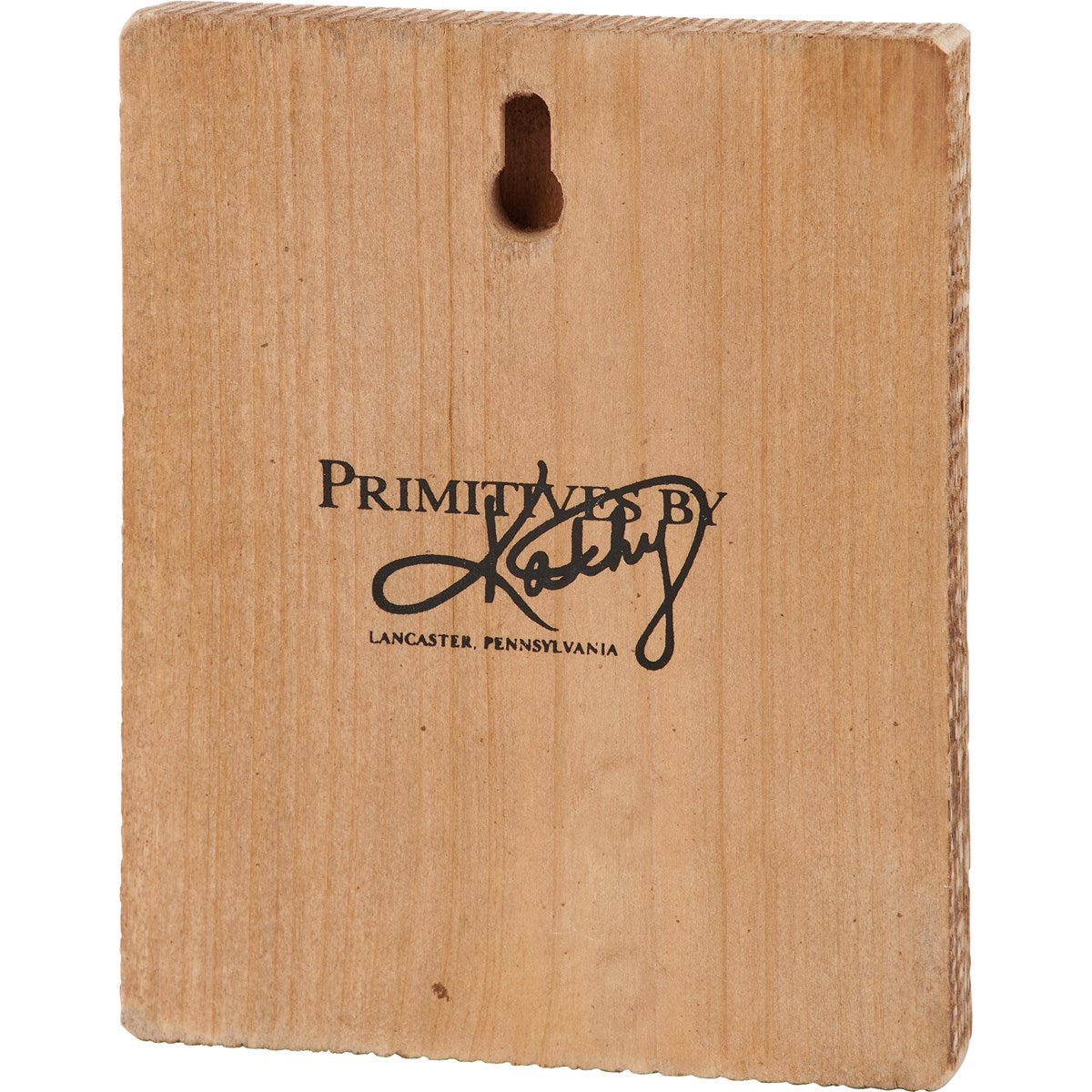 Raven On A Pumpkin 5" Small Block Sign