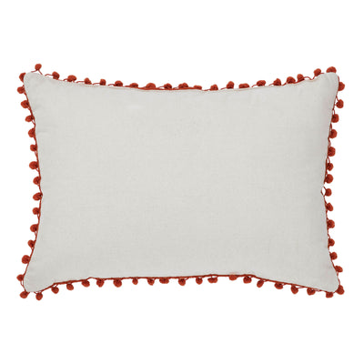 Grateful Pom Pom Accent Pillow 14" x 20"