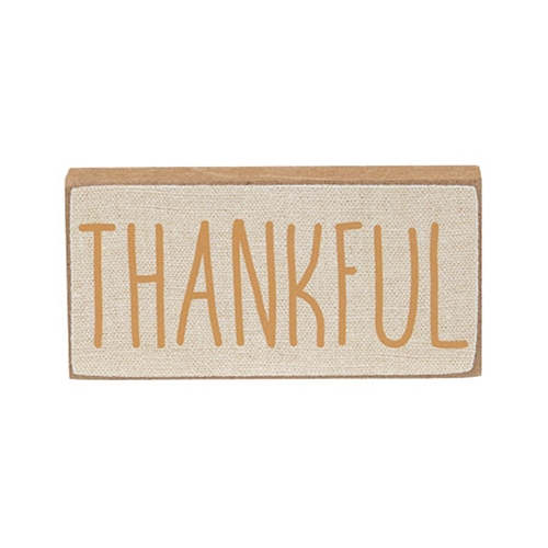 Set of 3 Fall Thankful Grateful Blessed Mini Sticks