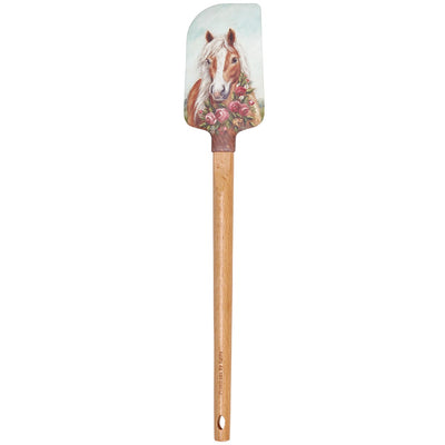 Floral Pony Silicone Kitchen Spatula