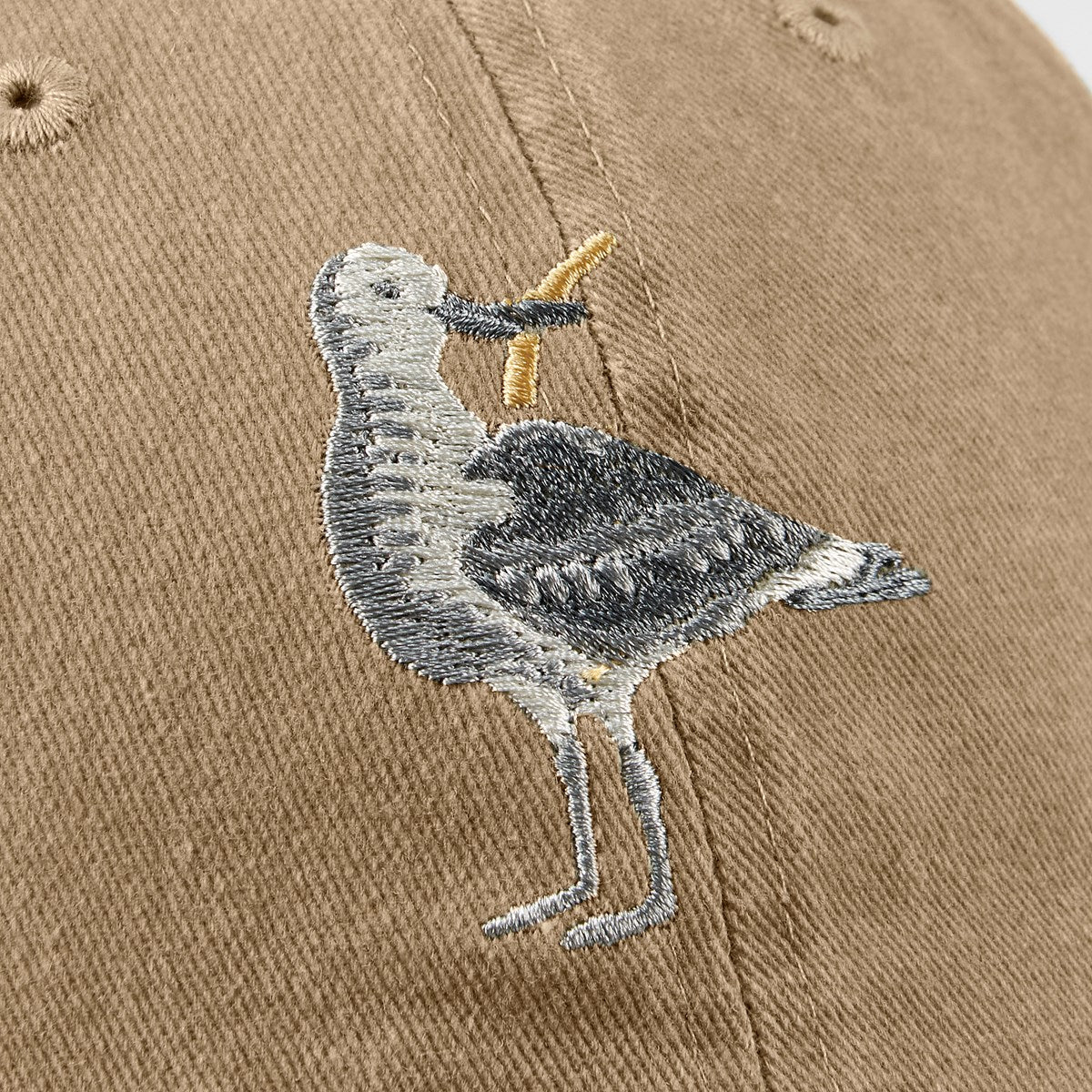 💙 Seagull Happy With A Fry Baseball Cap