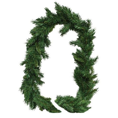 Sugar Pine 9 Ft Faux Evergreen Garland