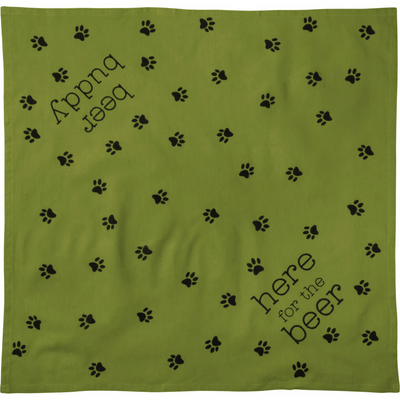 Here For the Beer Buddy Large Pet Bandana