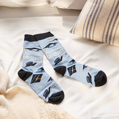 Awesome Graduate Fun Novelty Unisex Socks