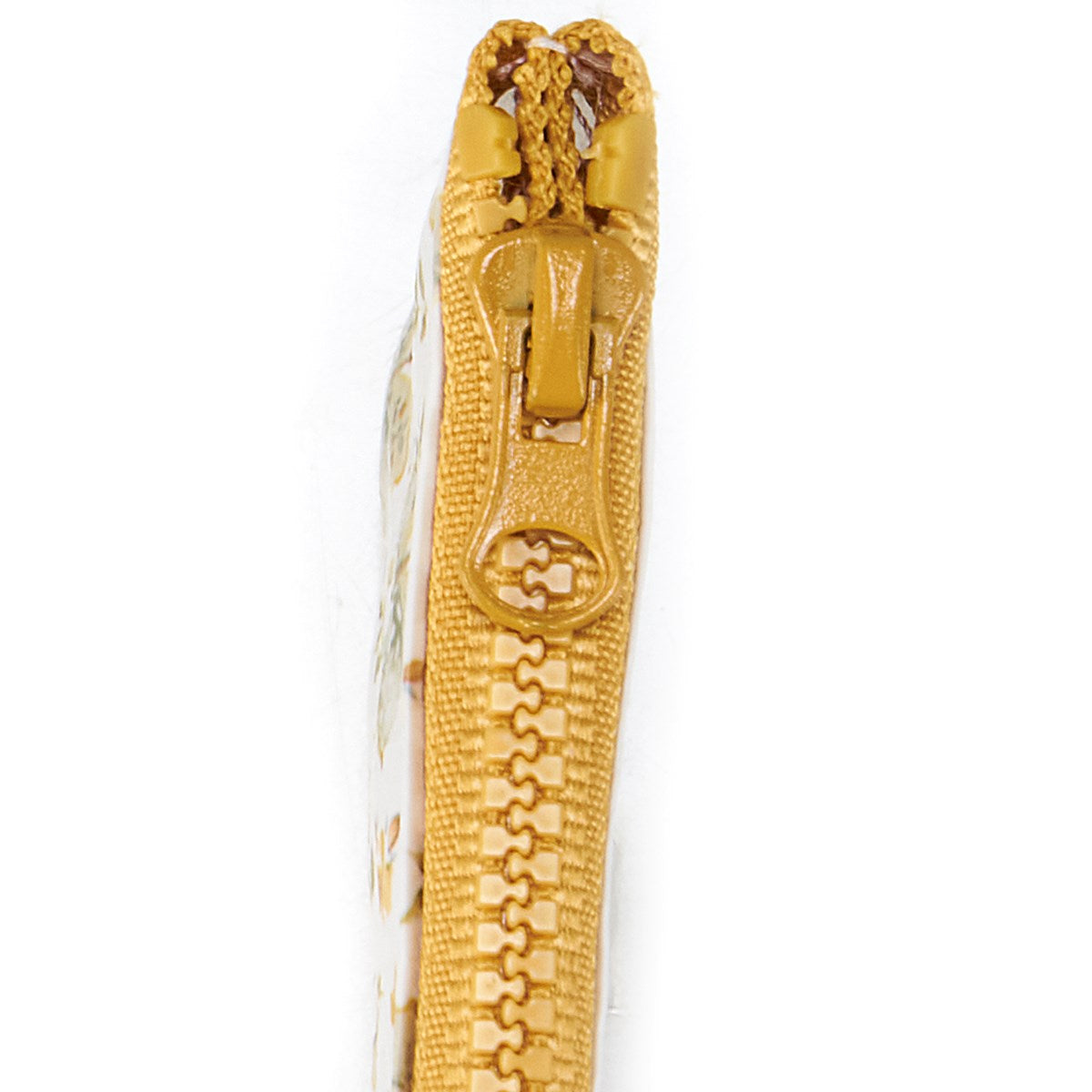 Yellow Butterfly Recycled Materials Zipper Wallet