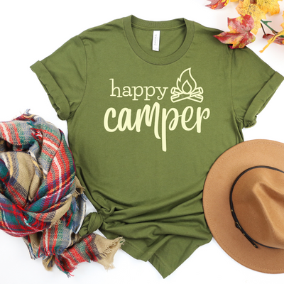 💙 Happy Camper Campfire T-Shirt