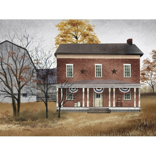 Billy Jacobs Old Lauren House Canvas Print 12" X 16"
