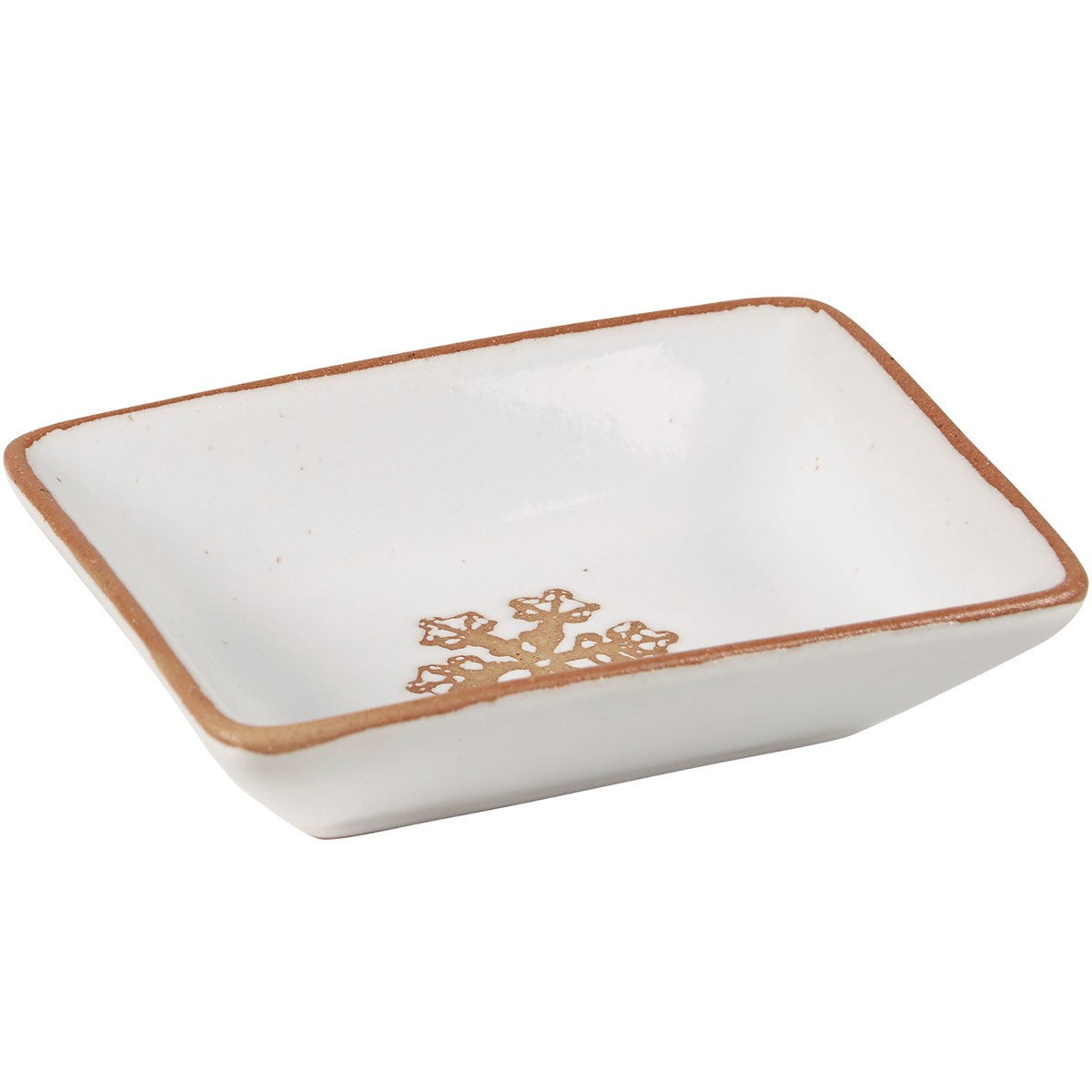 Snowflake Mini Stoneware Serving Dish