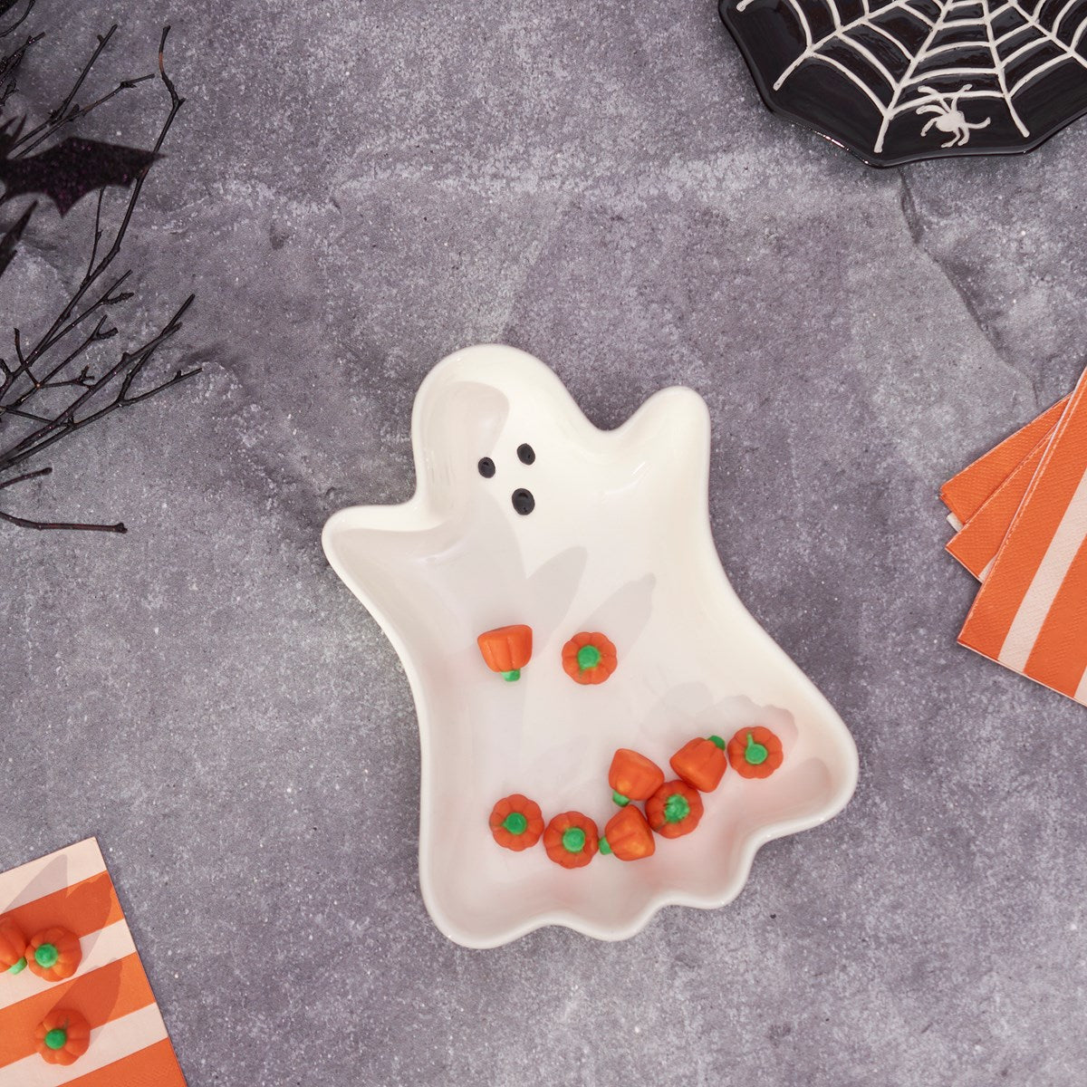 Ghost Shaped Treat Tray