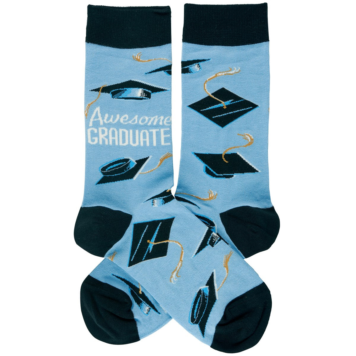 Awesome Graduate Fun Novelty Unisex Socks