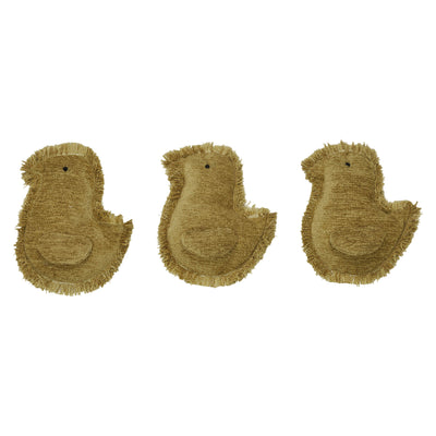 Set of 3 Primitive Baby Chicks Bowl Fillers