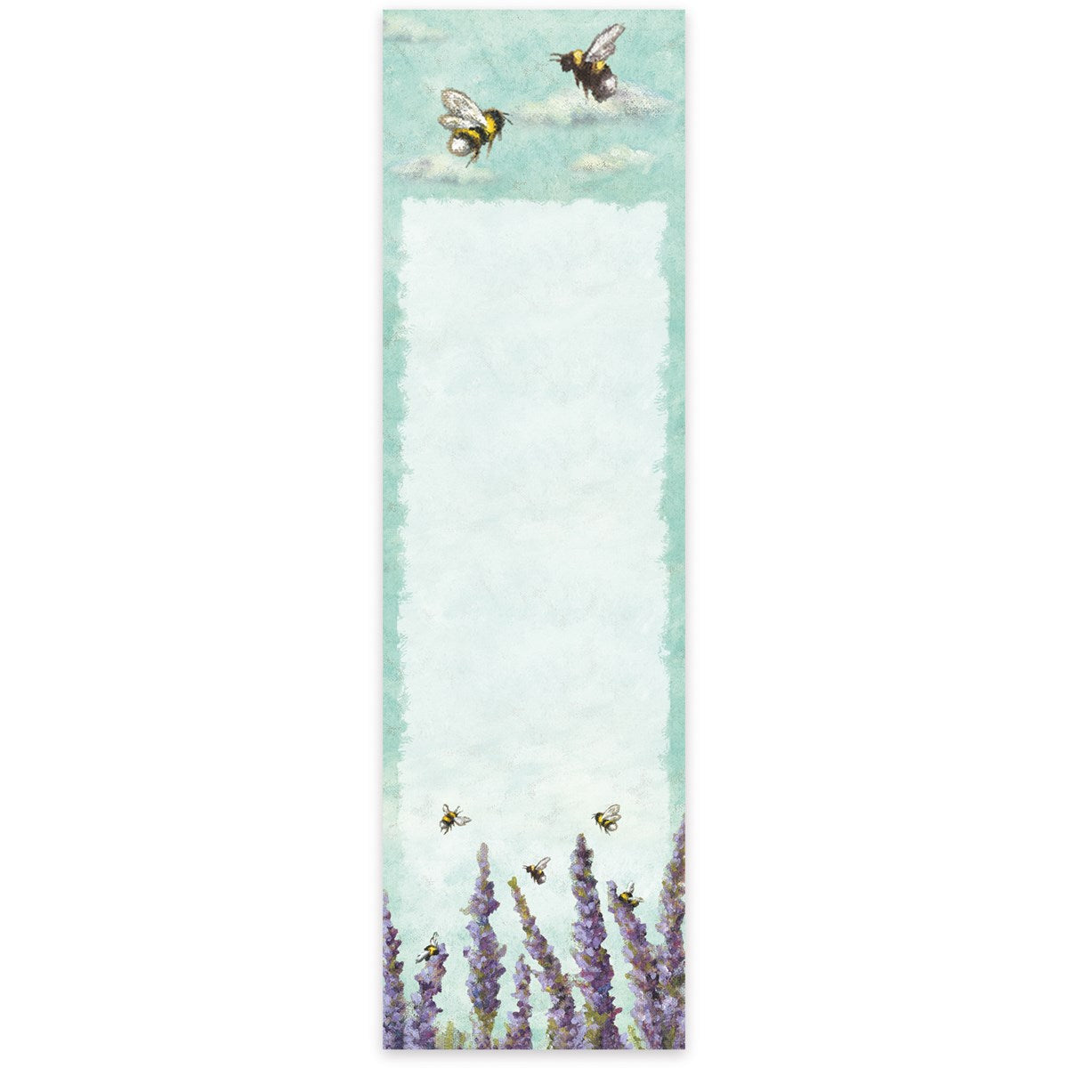 Lavender and Bees Magnetic List Pad