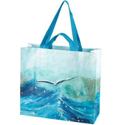 Ocean Wave Market Shopping Tote
