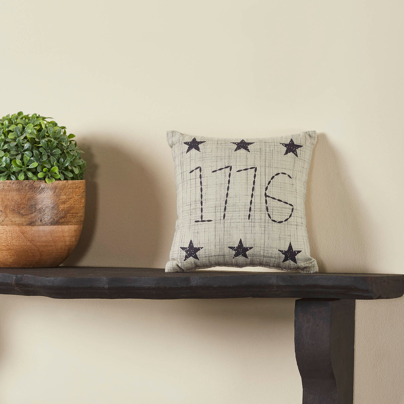 1776 Mini Primitive Accent 6" Pillow