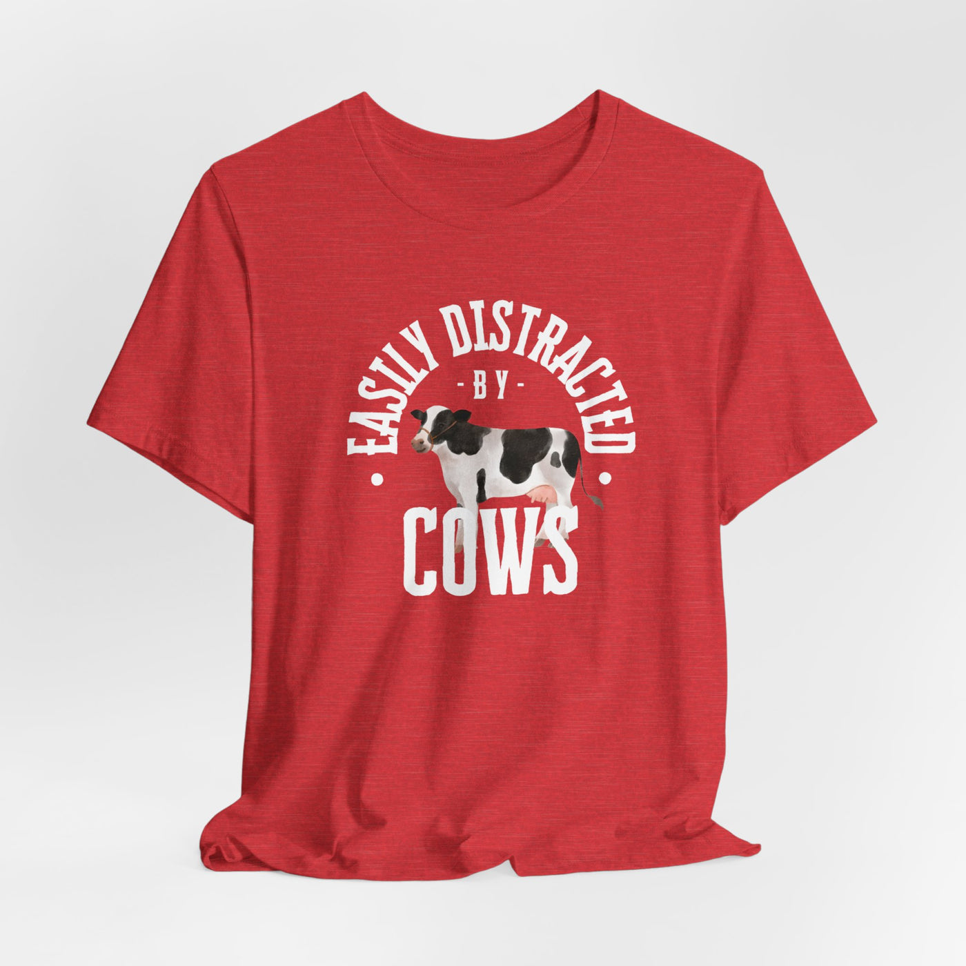 Easily Distracted by Cows Cozy T-Shirt