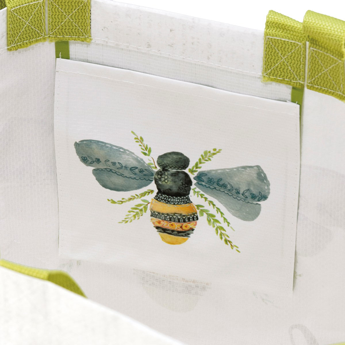 Bee Happy Reuseable Market Tote