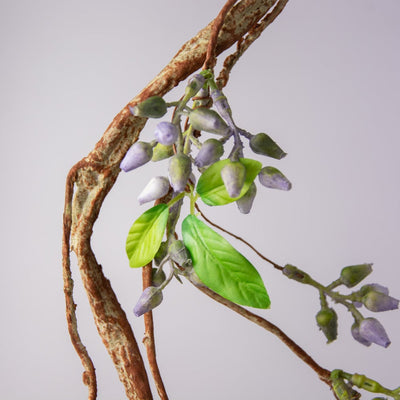 🔥 Purple Seeded Berry Vine 62" Faux Floral Garland