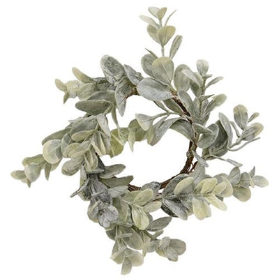 💙 Ombre Boxwood 4" Faux Foliage Ring
