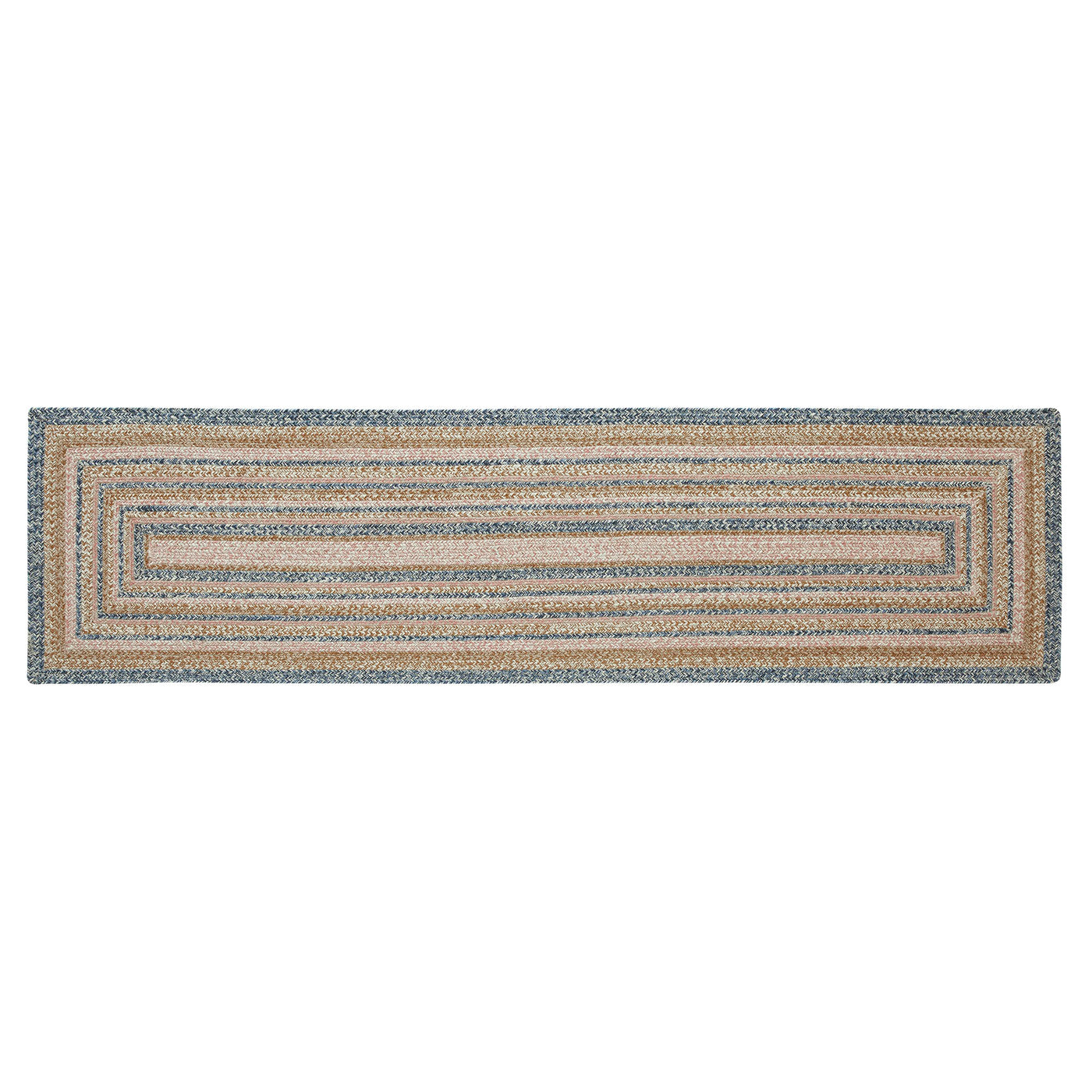 Kaila Jute Rectangle Rug/Runner with Pad 24" x 96"