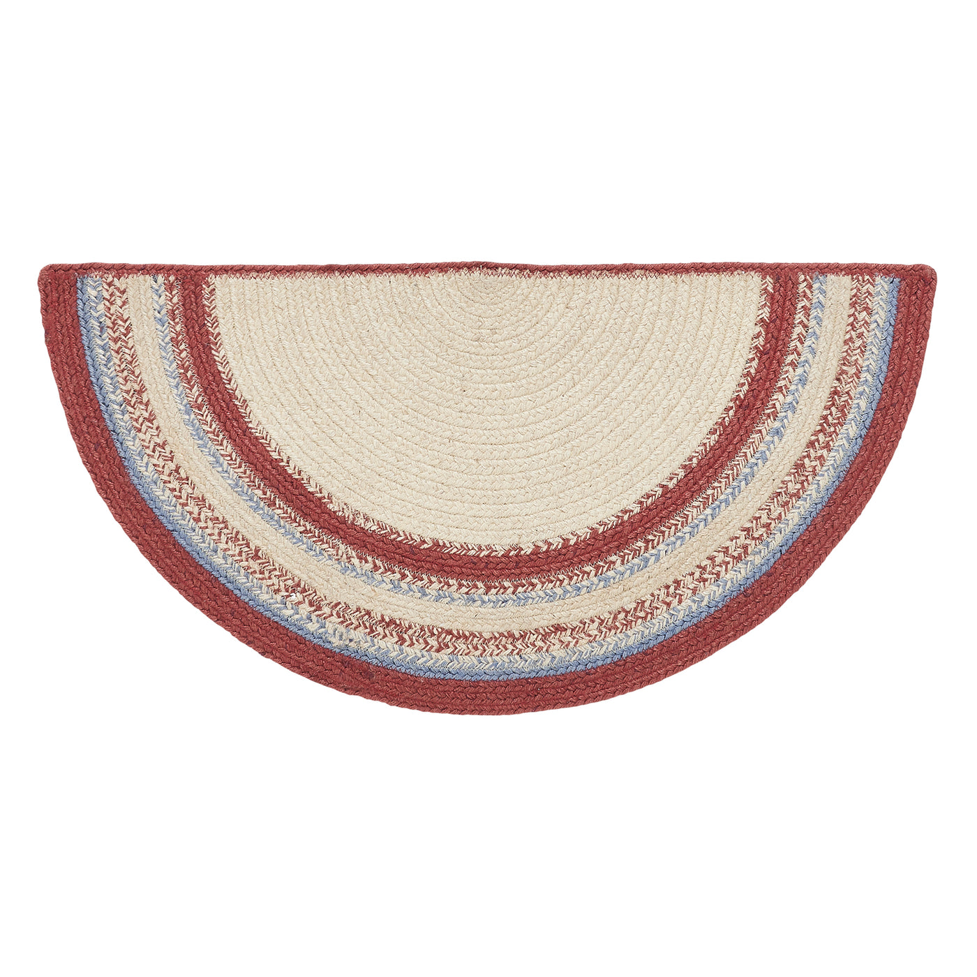Celebration Americana Half Circle Jute Rug