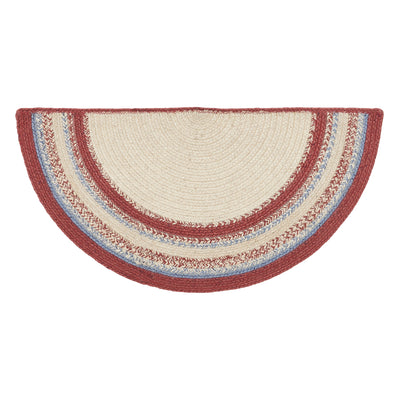 Celebration Americana Half Circle Jute Rug