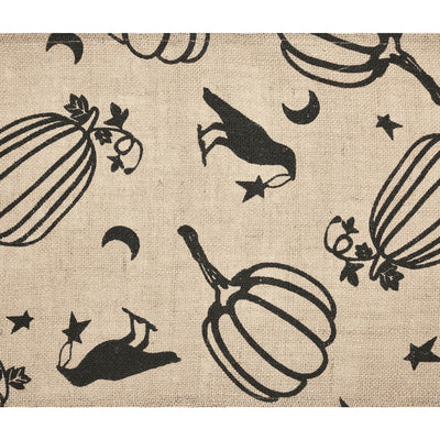 Raven Harvest Burlap Jute 48" Table Runner