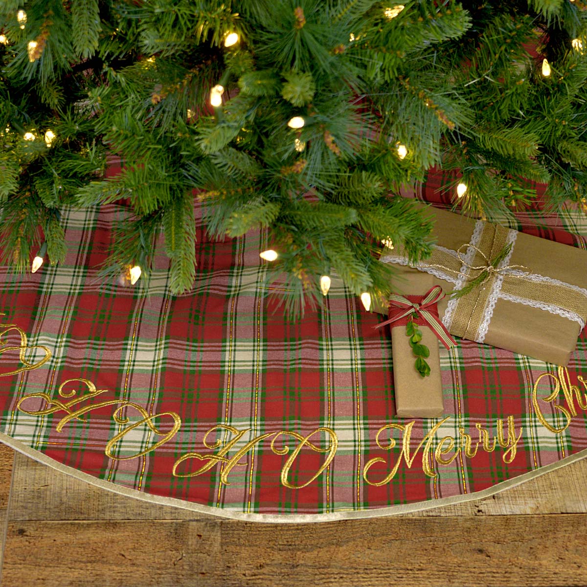 HO HO Merry Christmas 40" Tree Skirt