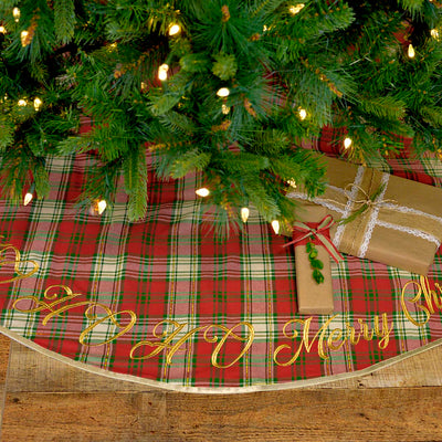 HO HO Merry Christmas 40" Tree Skirt