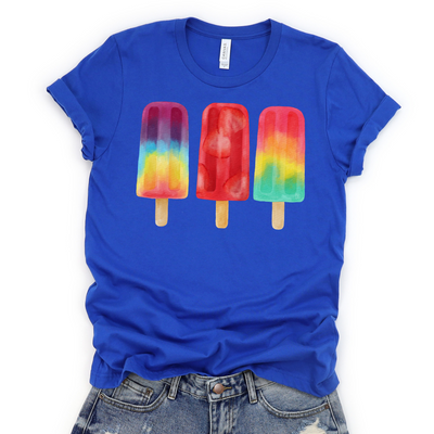 💙 Rainbow Ice Pop T-Shirt
